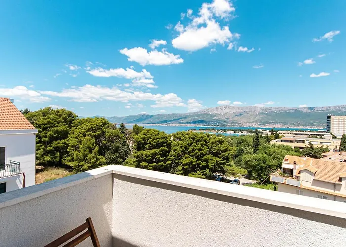 Spacious Sea View Near Marjan & 公寓 斯普利特