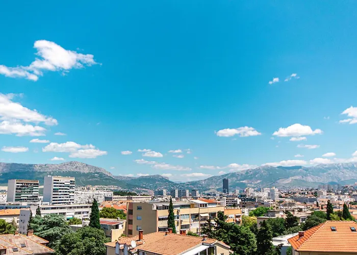 公寓 Spacious Sea View Near Marjan &